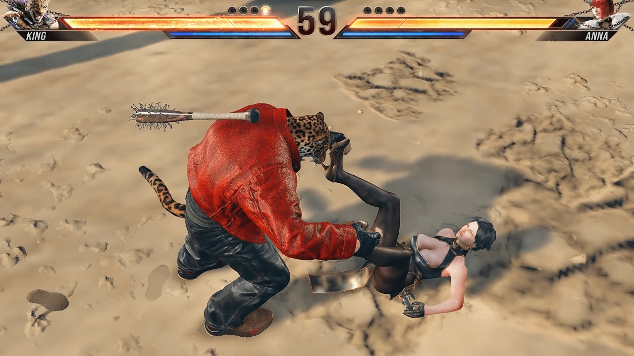 King’s Unbreakable Grabs on Anna Williams | Tekken 8 Brutal Finish