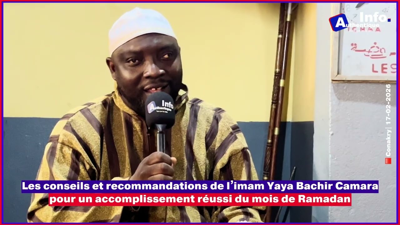 🚨🇬🇳| Conseils et recommandations de l’imam Yaya Bachir Camara pour l’accomplissement du Ramadan ⬇️