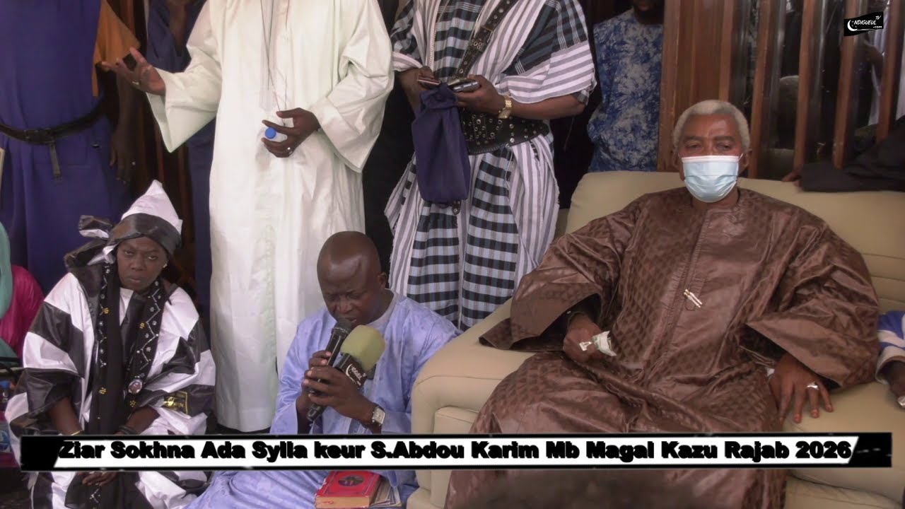 Ziar Sokhna Ada Sylla Keur Serigne Abdou Karim Mbacke Magal Kazu Rajab le 16 01 2026