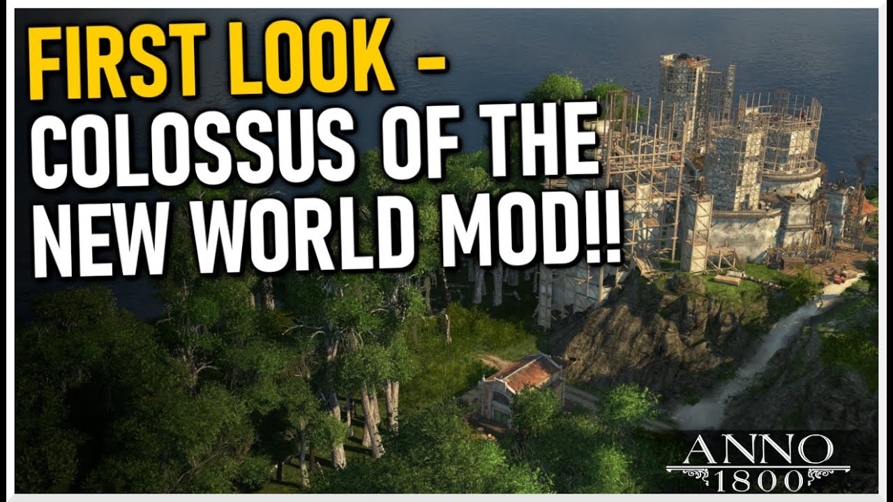 DLC-SIZED MOD COLOSSUS OF THE NEW WORLD!! - Anno 1800 MEGACITY Beauty Build | Part 16
