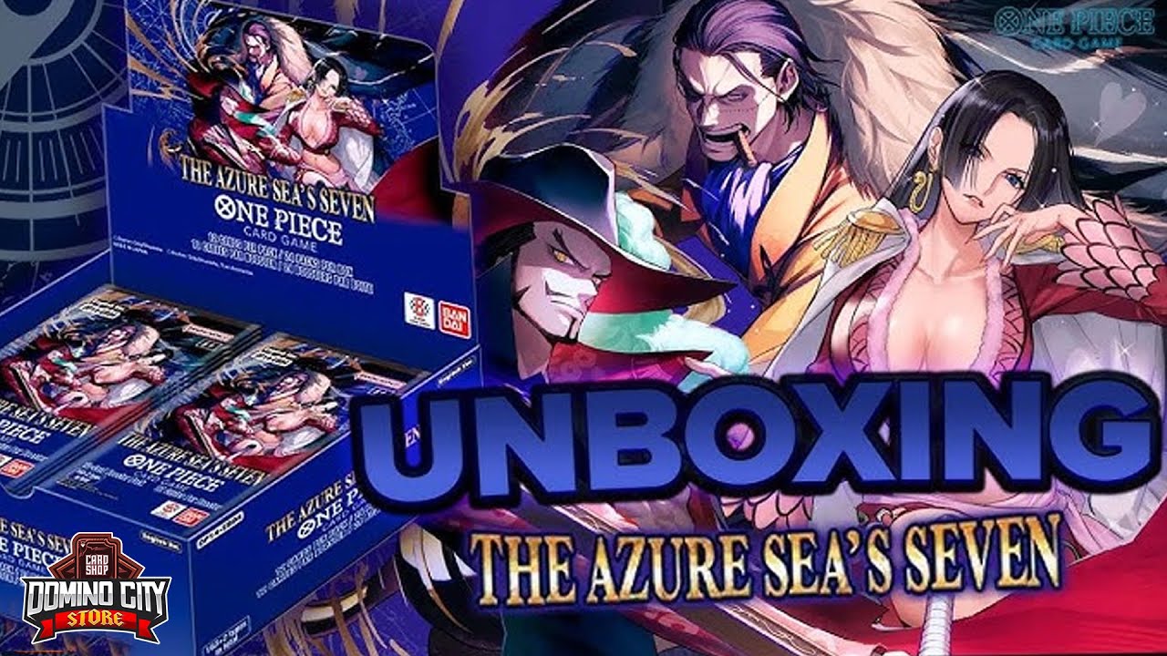 Hicimos UNBOXING  de OP14  The Azure Sea's Seven