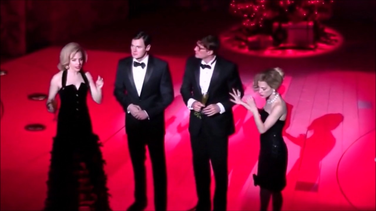 American Psycho: The Musical on Broadway   MISTLETOE ALERT