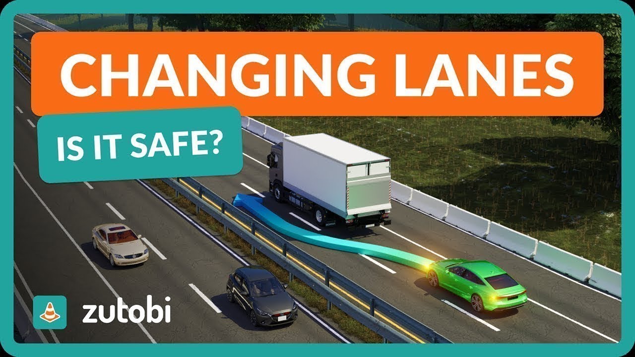 Как менять полосу движения во время вождения — советы по подготовке к экзамену по вождению