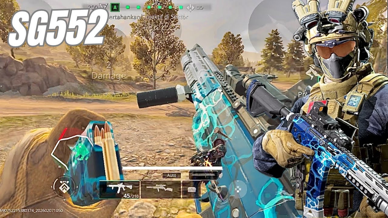 SG552 VYRON GAMEPLAY | DELTA DORCE MOBILE