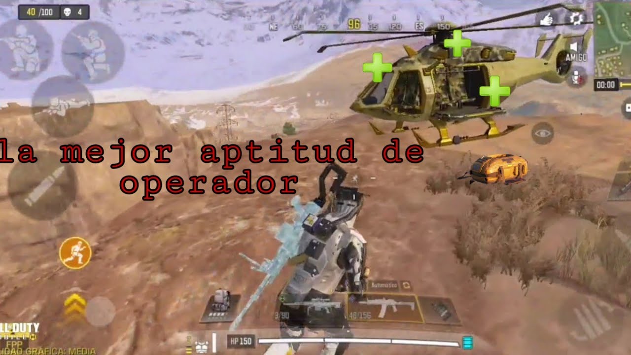 probando la nueva aptitud de operador REANIMACIONES |COD MOBILE|