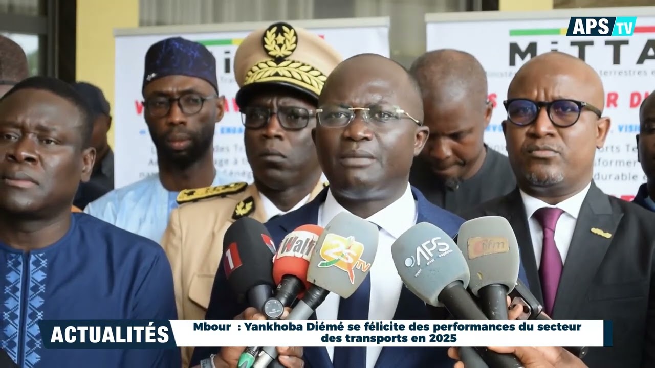 WLF - Mbour : Yankhoba Diémé se félicite des performances du secteur des transports en 2025