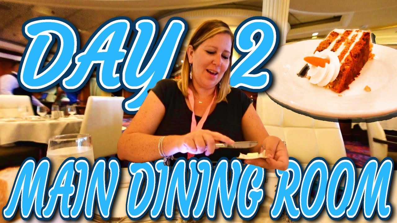 MAIN DINING ROOM | FREEDOM OF THE SEAS | 2021 | EPISODE 11