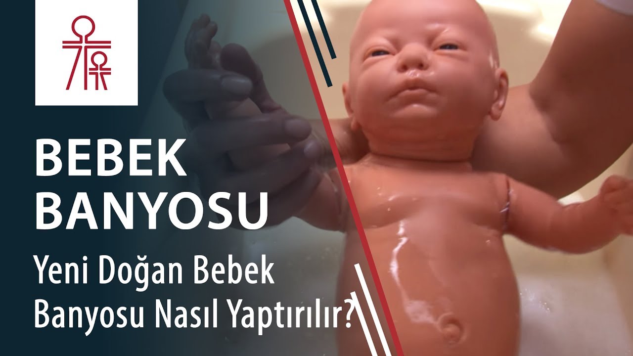 Yeni doğan bebek banyosu nasıl yaptırılır?