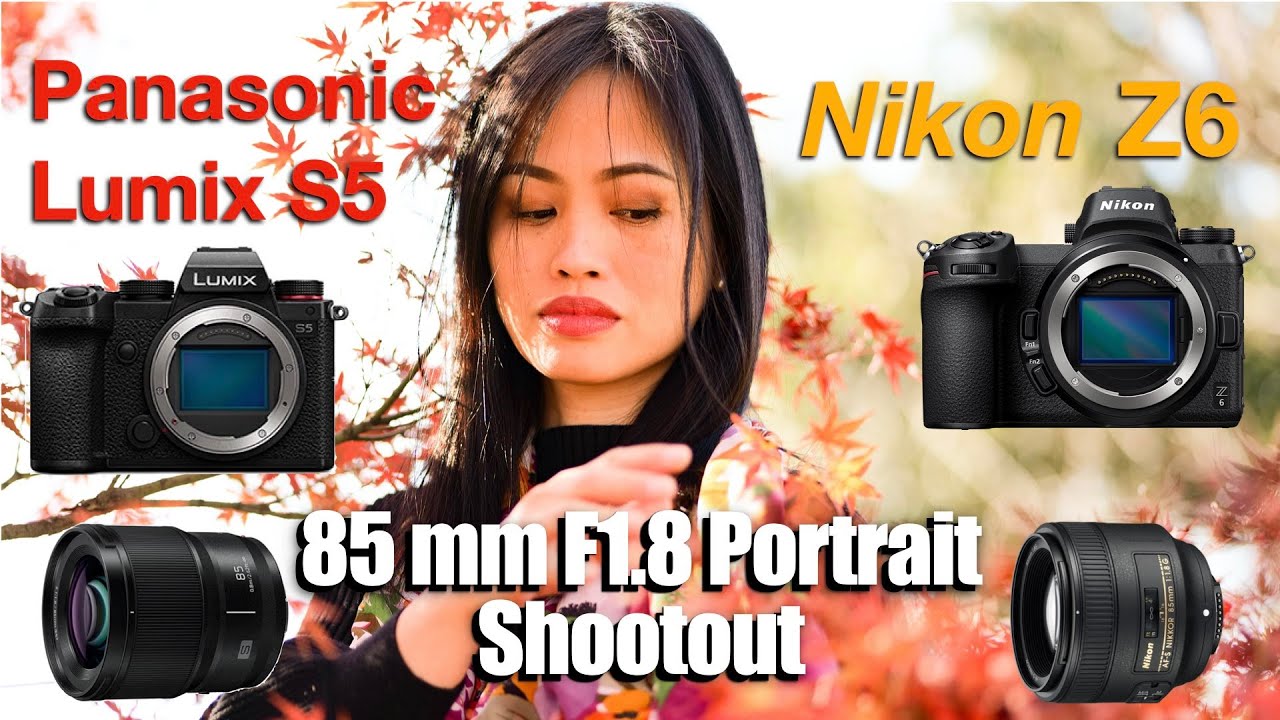Panasonic S5 vs Nikon Z6 85 mm F1.8 Portrait Shootout