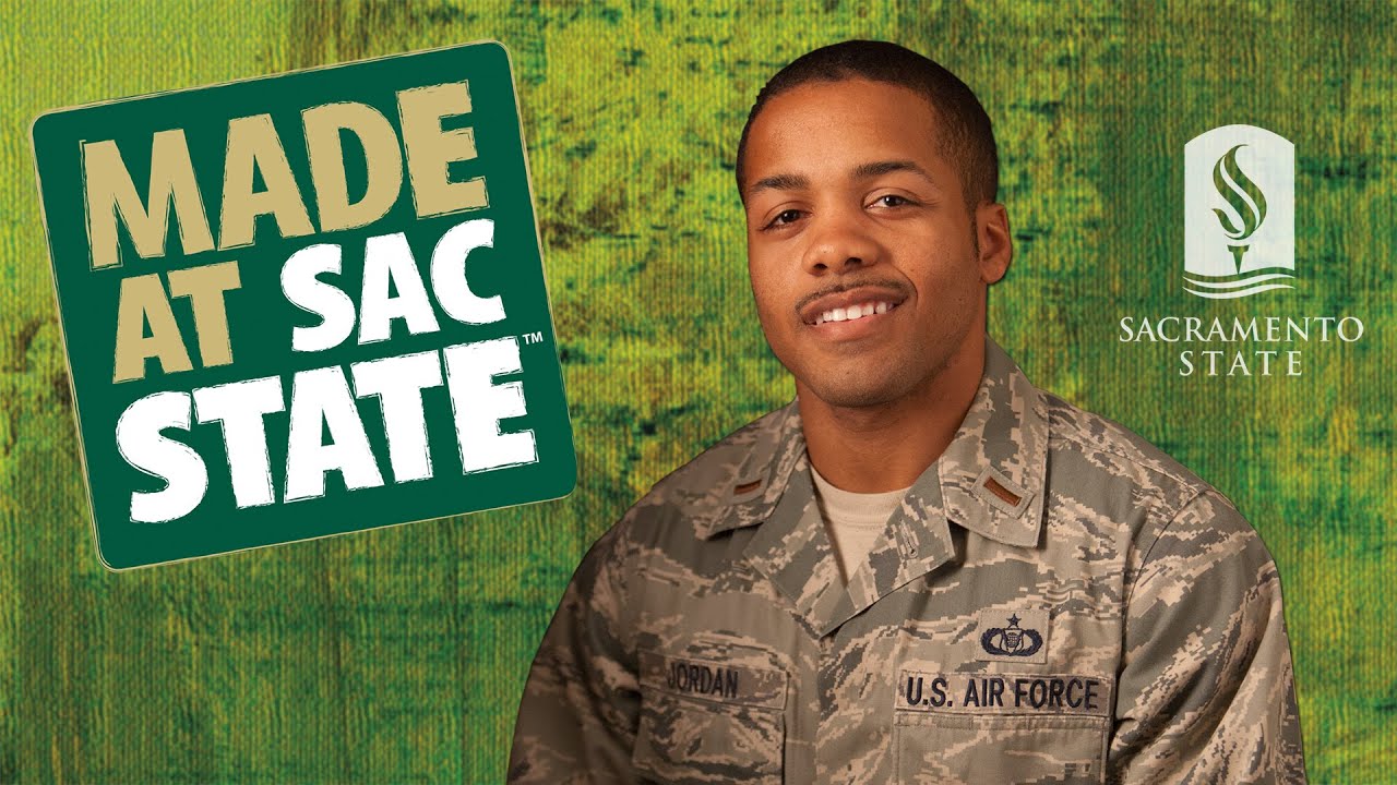 Made at Sac State: Meet Lt. Jeff Jordan, Air Force Pilot