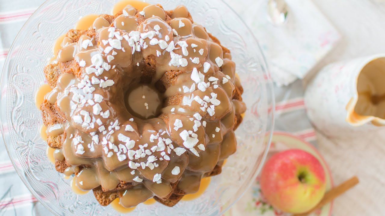 Bundt Cake de manzana y caramelo - Receta - María Lunarillos | tienda & blog