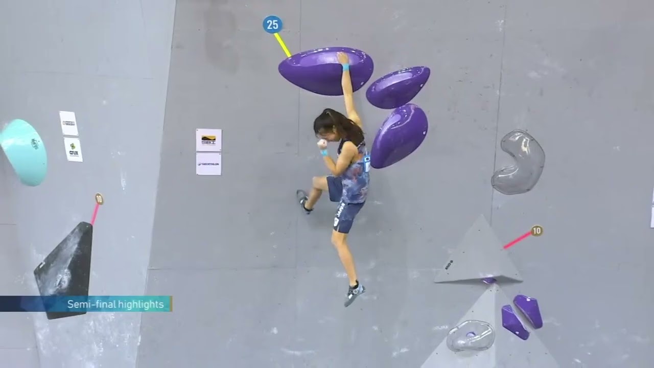 Womens Boulder final  Curitiba 2025