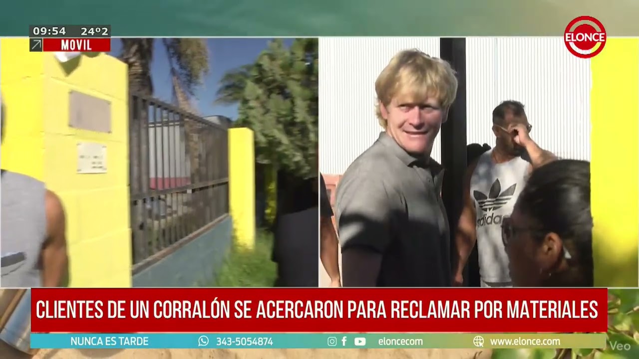 Clientes de un corralón reclaman por la entrega de los materiales comprados - 16/03/26