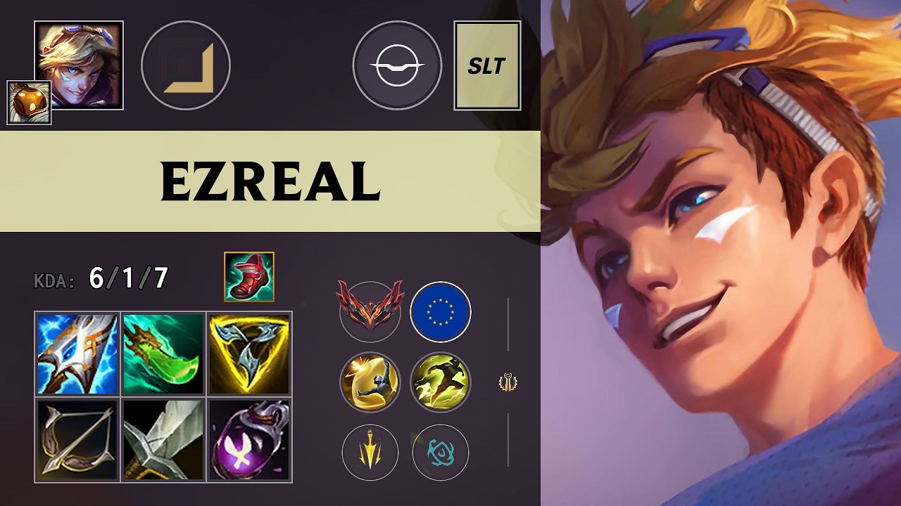 (NBS SLT) Ezreal ADC vs Mel - EUW Grandmaster Patch 26.12