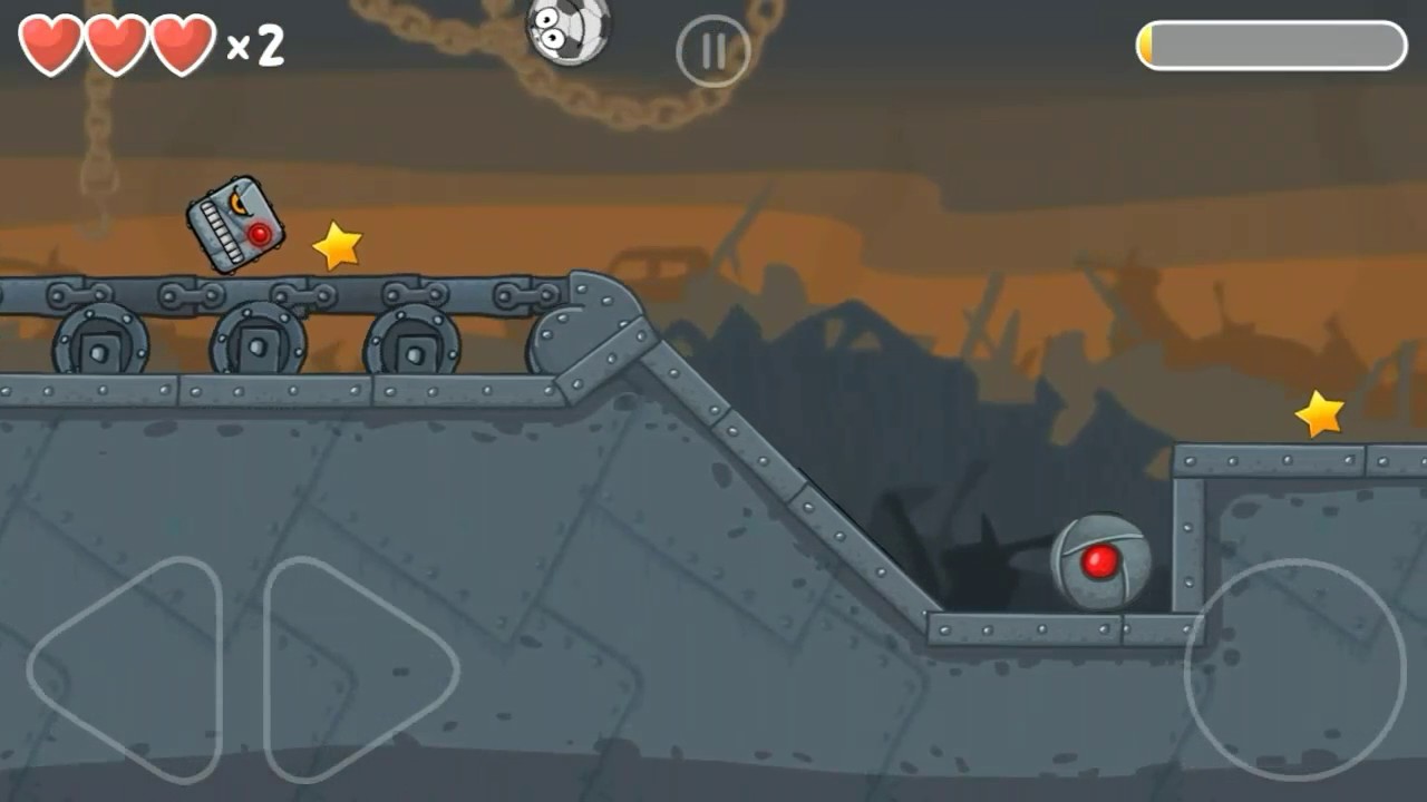 Red Ball 4. Level 43