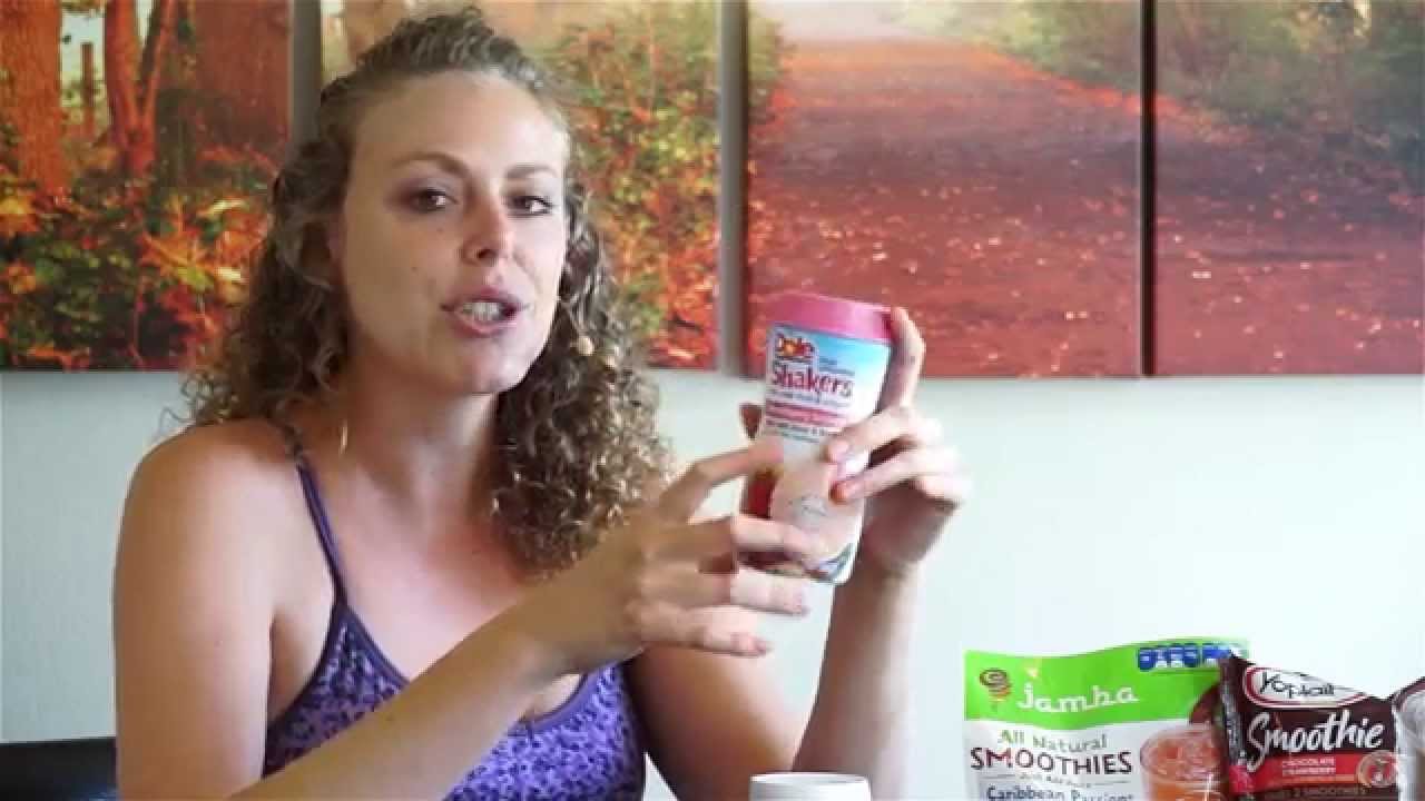 Worst Instant Smoothie Mixes & How To Make A Healthy Smoothie Basics For Breakfast or Snacks
