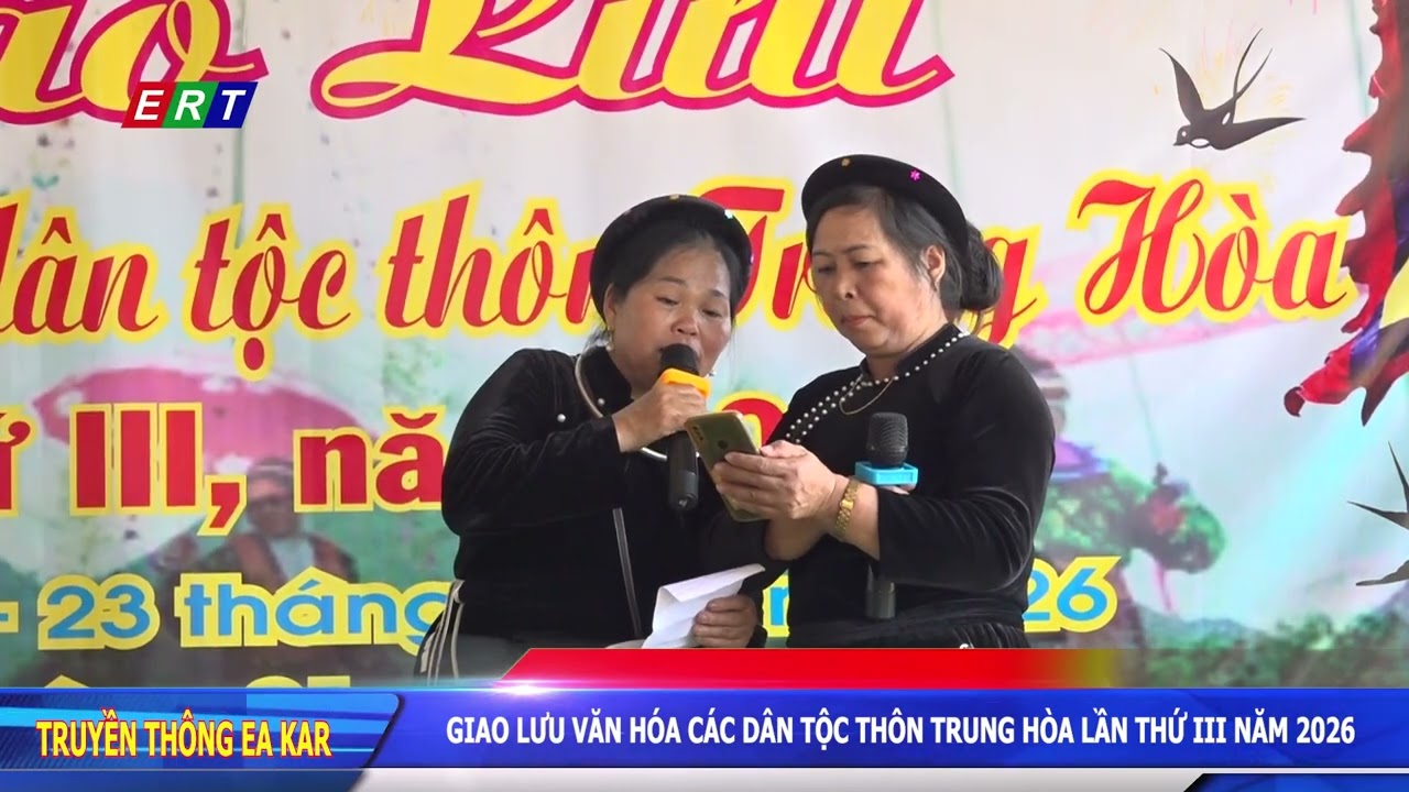 Giao lưu văn hóa các dân tộc thôn Trung Hòa lần thứ III năm 2026