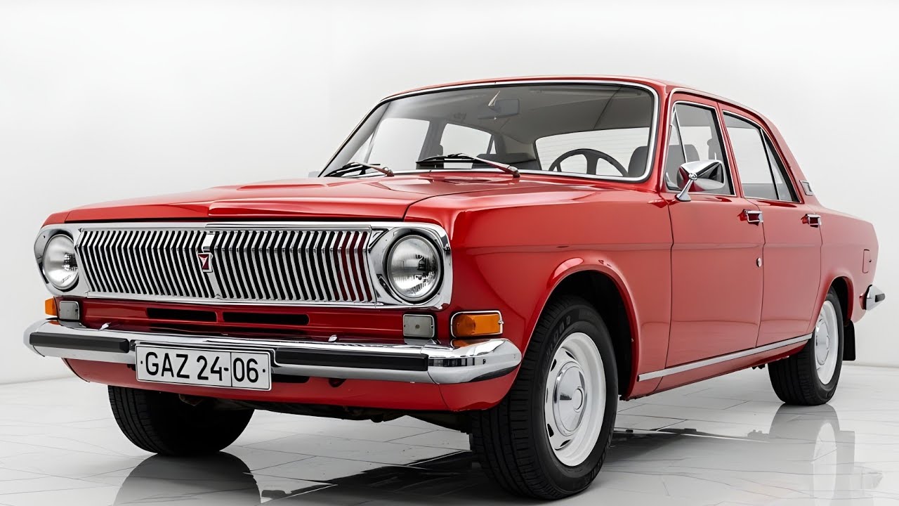 Новая GAZ 24-06 2026 🔥 Красная Волга, Которая Шокирует!