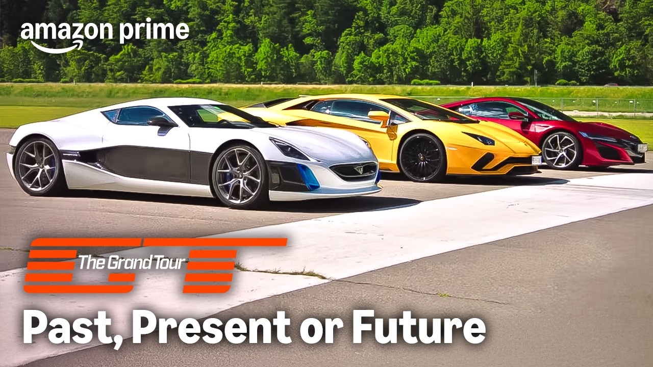 Rimac vs. Aventador vs. NSX | The Grand Tour | Prime Video NL