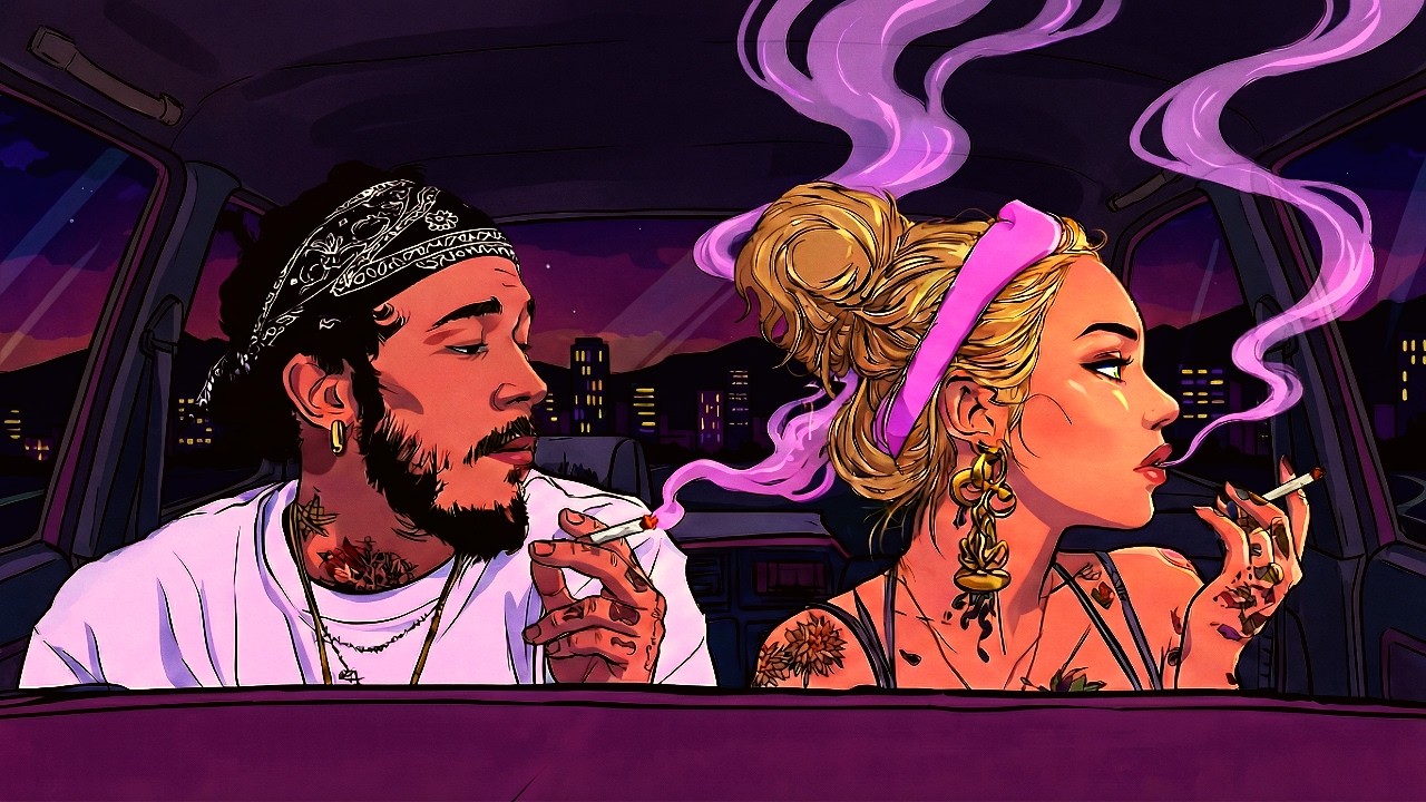 City Lights Kush &mdash; 420 Chill Rap | Urban Night Cruise &bull; 420 Vibe Music