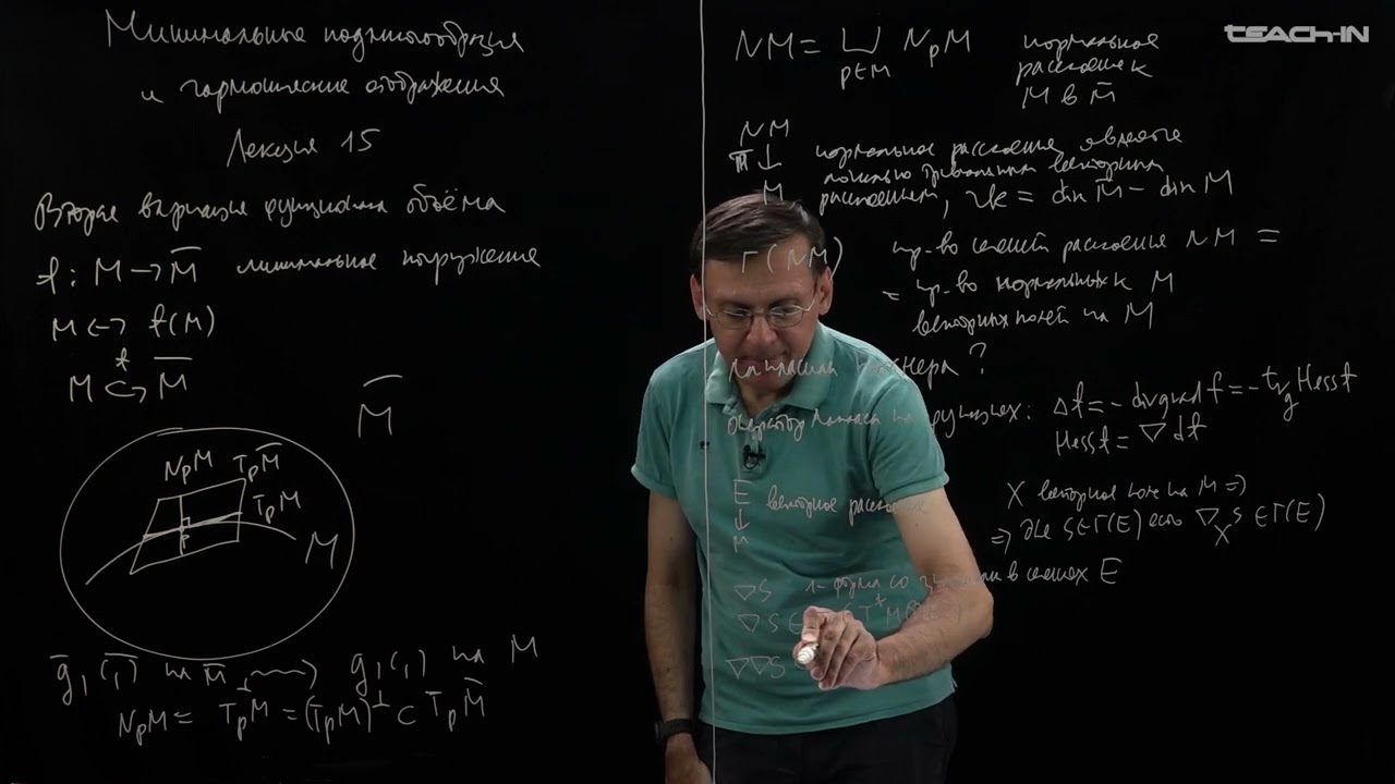 Пенской А.В. - Минимальные подмногообразия и гармонические отображения - 15. II вариация ф-ла объема
