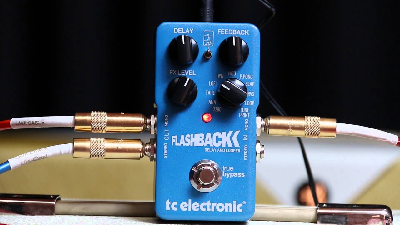 Tc electronic Flashback Delay Demo en Español.