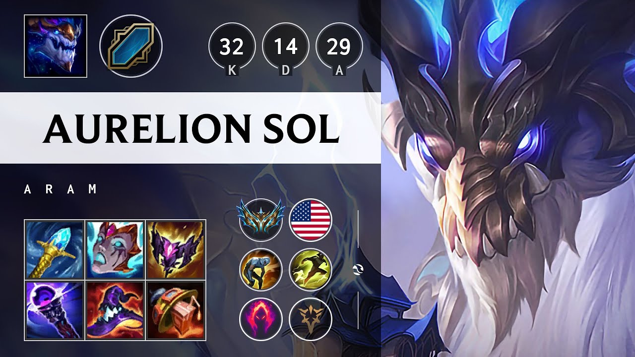 Aurelion Sol ARAM - NA Challenger Patch 25.20