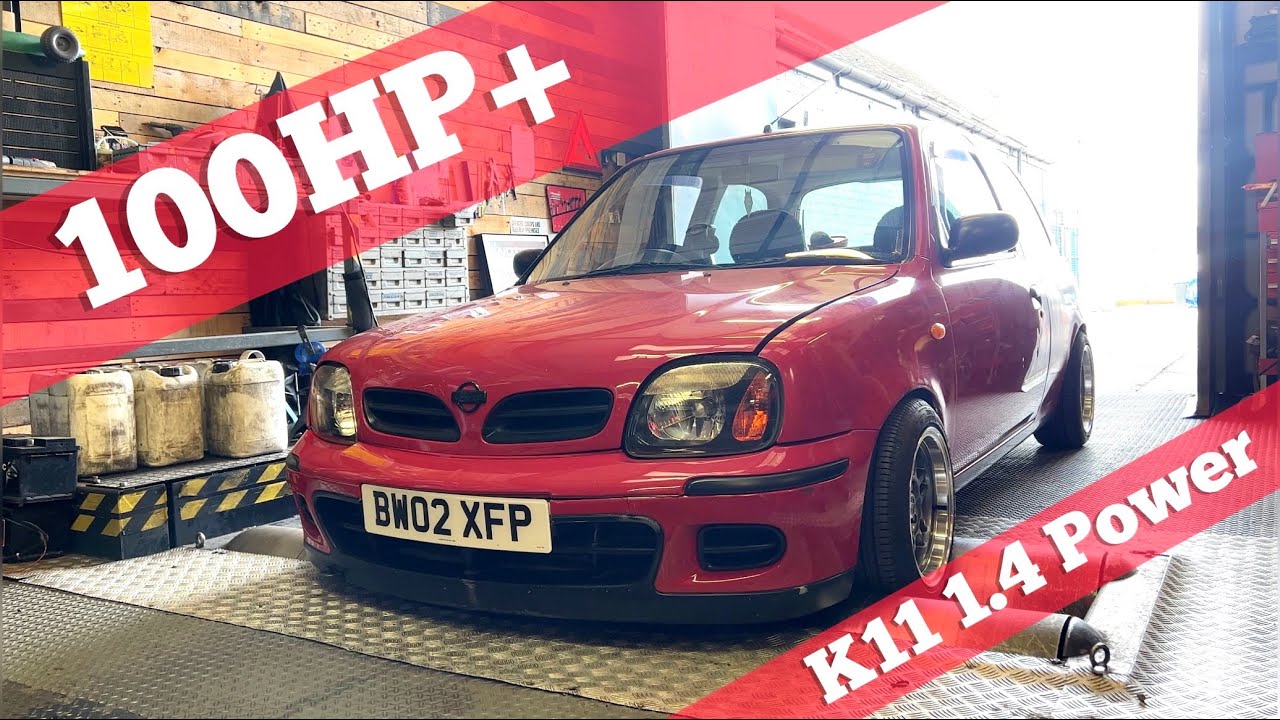Micra K11 1.4 on Dyno - Unexpected Power from CGA3!