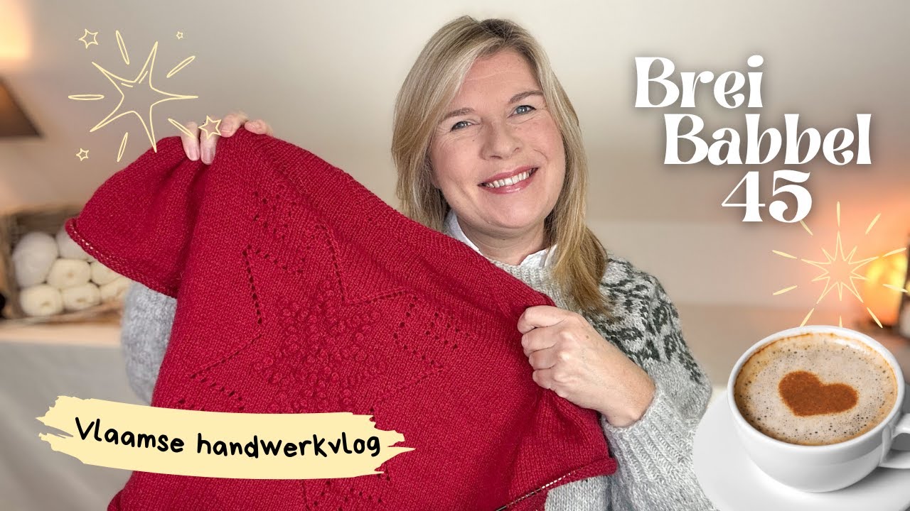 Breibabbel 45 | Een onverwachte twist in het #kerstbreien #sailorslippers #balaclava