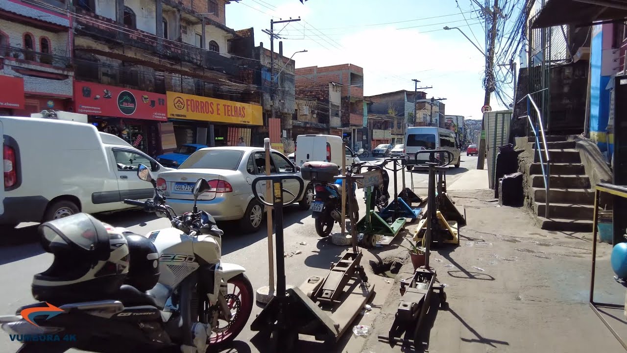 SALVADOR BAHIA - Conheça a AV. GEN. SAN MARTIN ela CORTA a CIDADE na REGIÃO do SUBÚRBIO