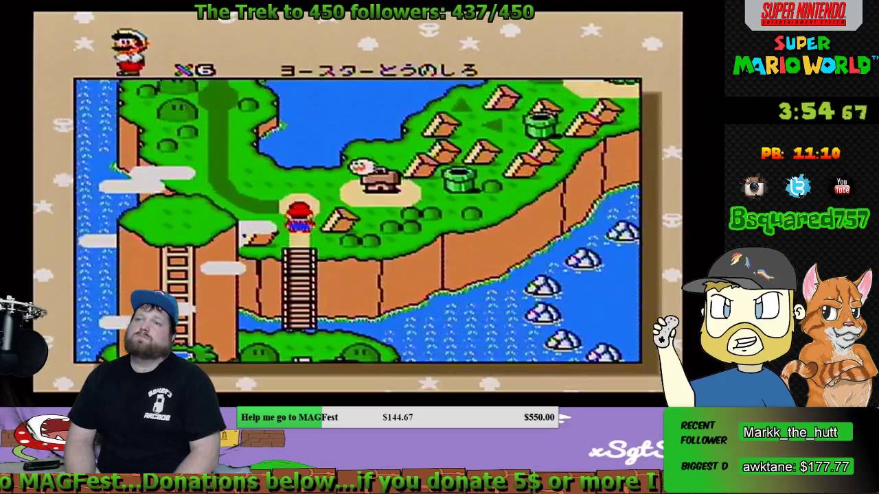 Super Mario World - SpeedRun - 11 Exit Glitchless - 11:09