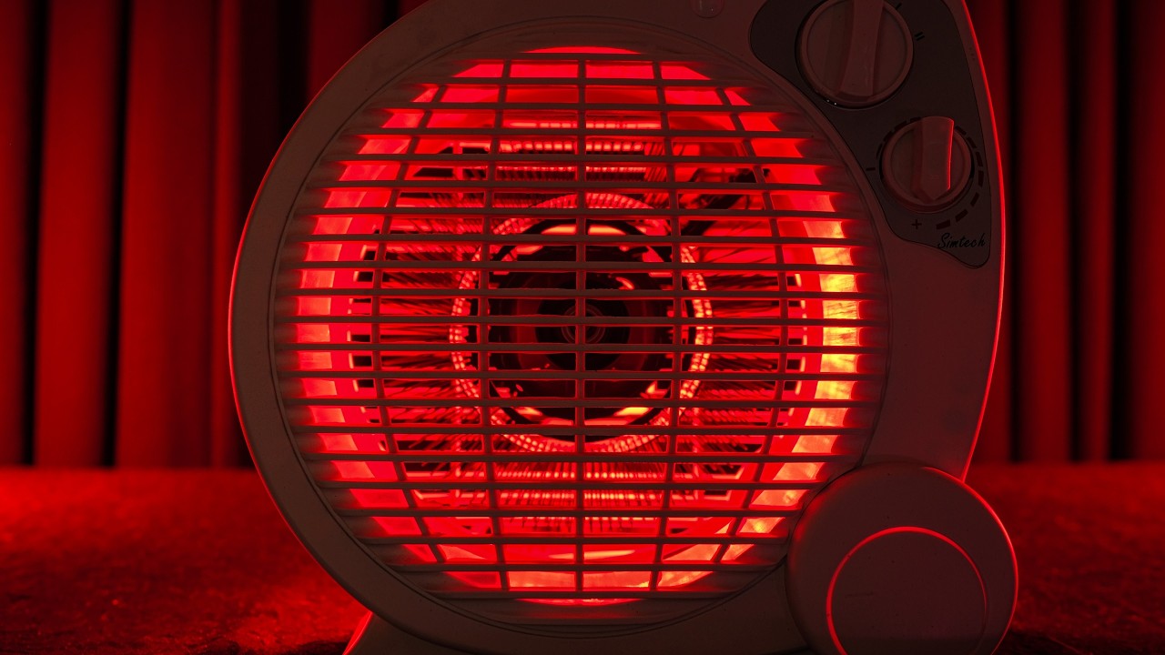 💤 Cozy Fan Heater Sounds – Metallic Fan Noise for Sleeping 😴