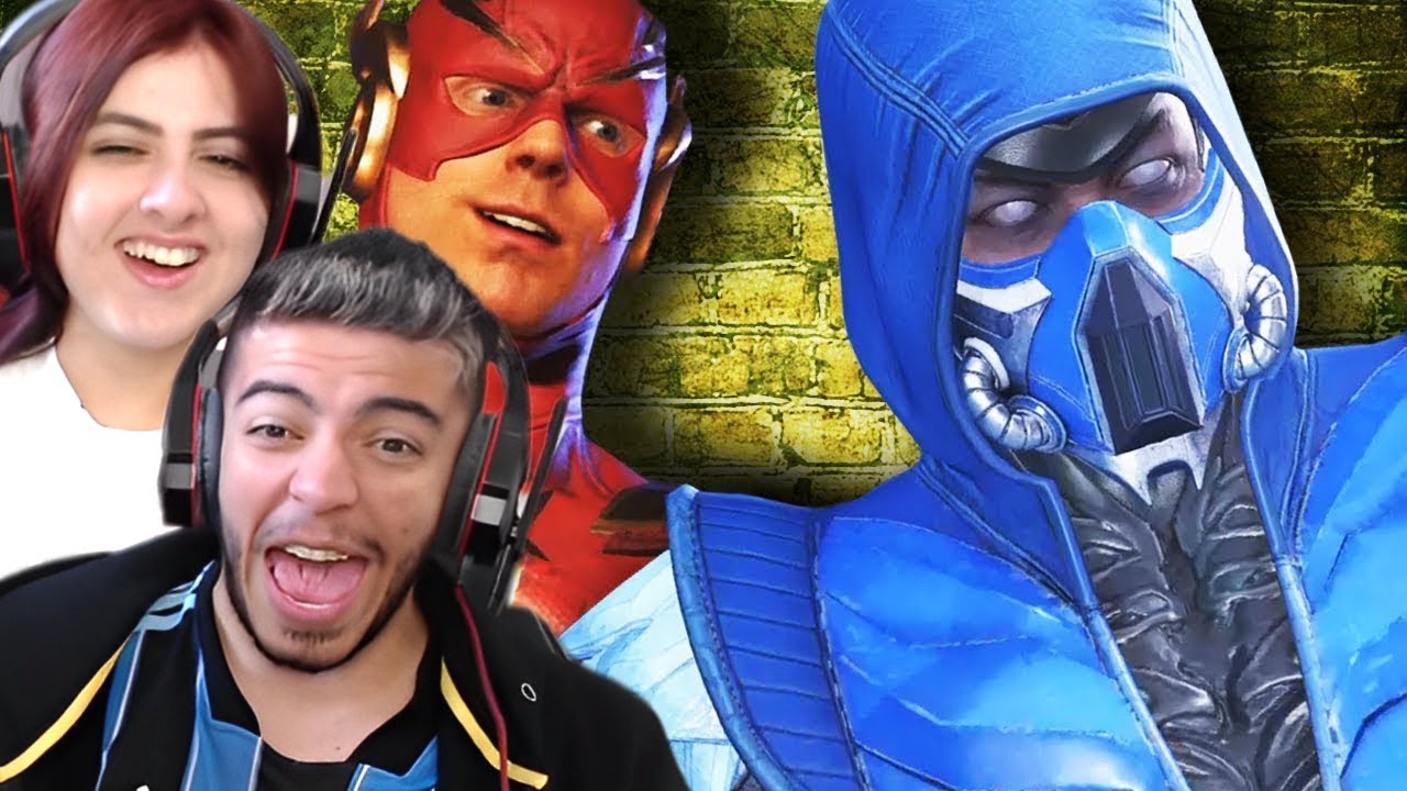 (Games EduUu) HOMI DO GELO! - Injustice 2 | REACT