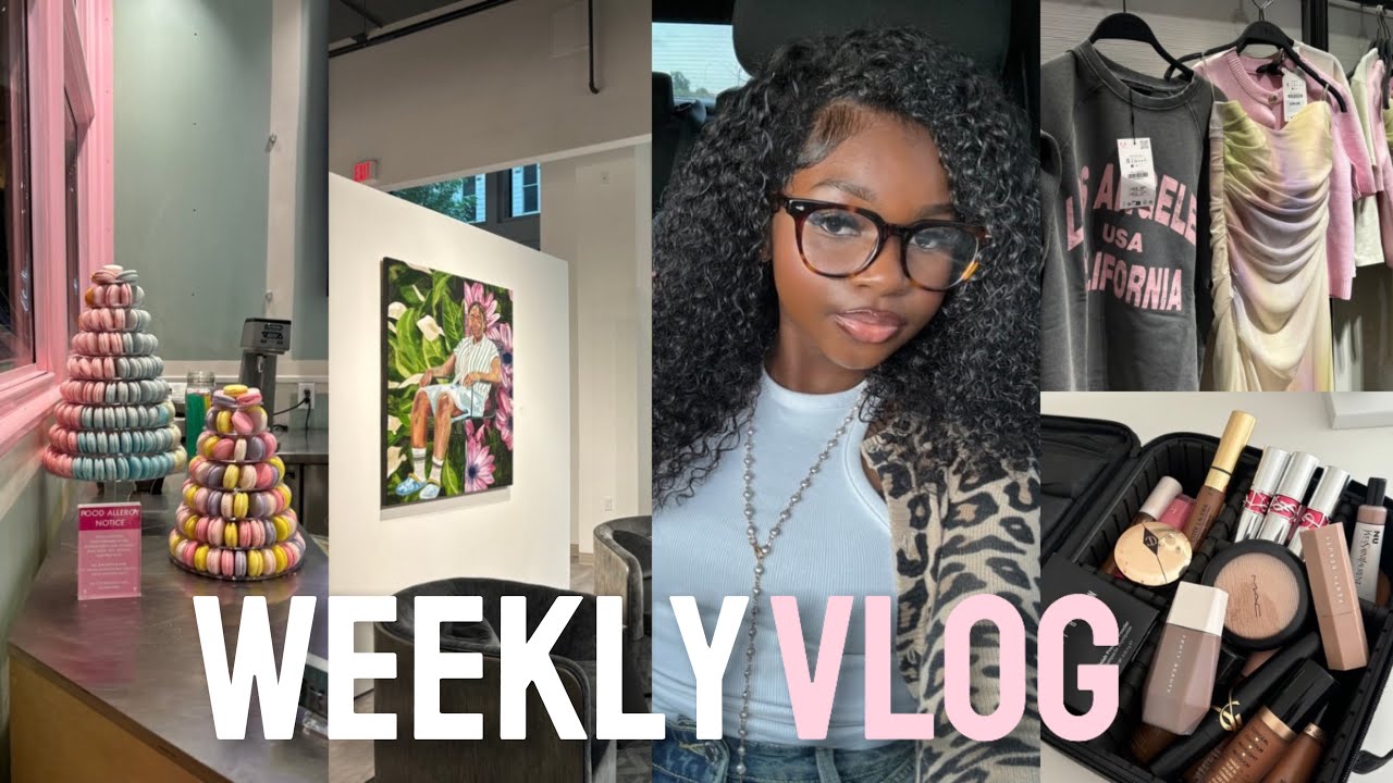 VLOG | spontaneous week! Shopping, exploring the city, museum , room decor