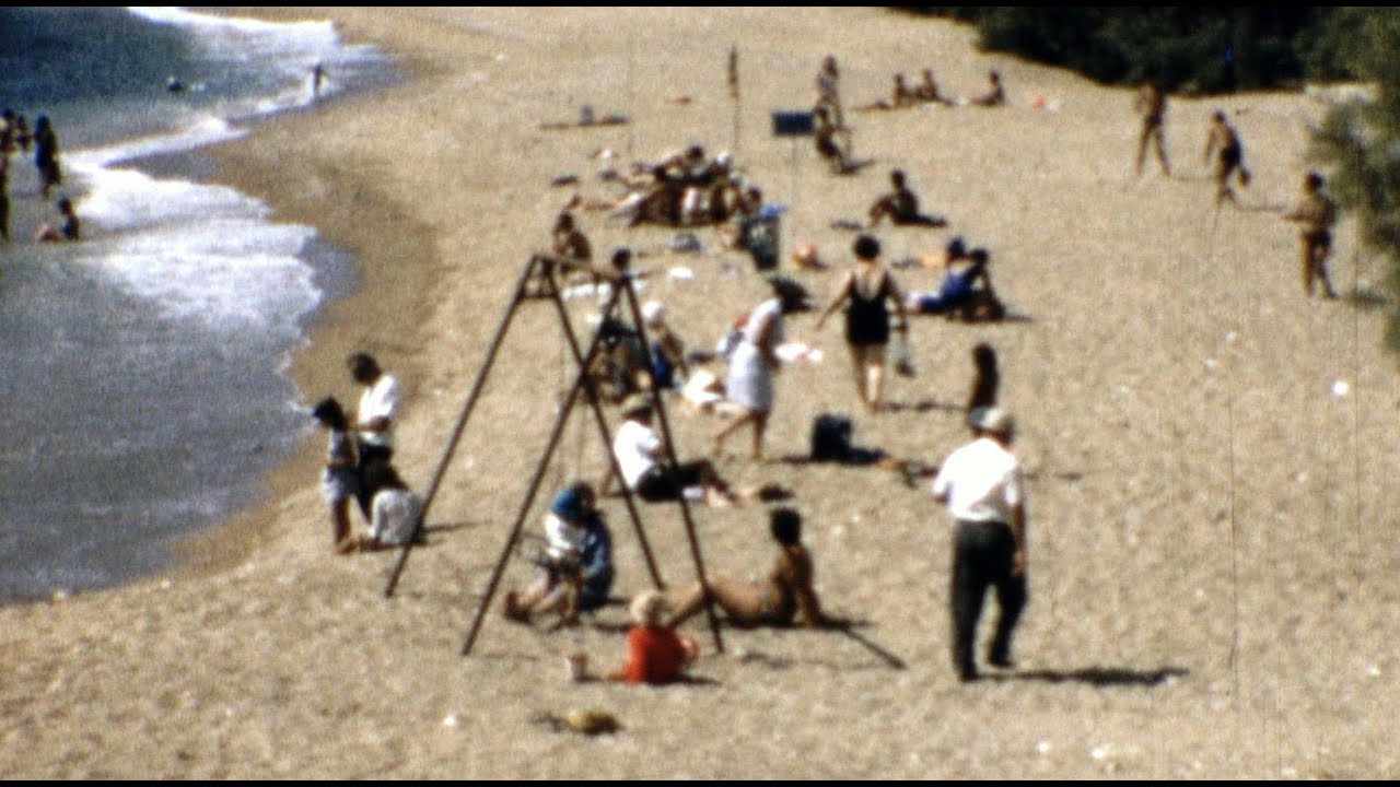 Πάρος 1970 - Η παραλία Δρυός  (βουβό φιλμ 8mm)