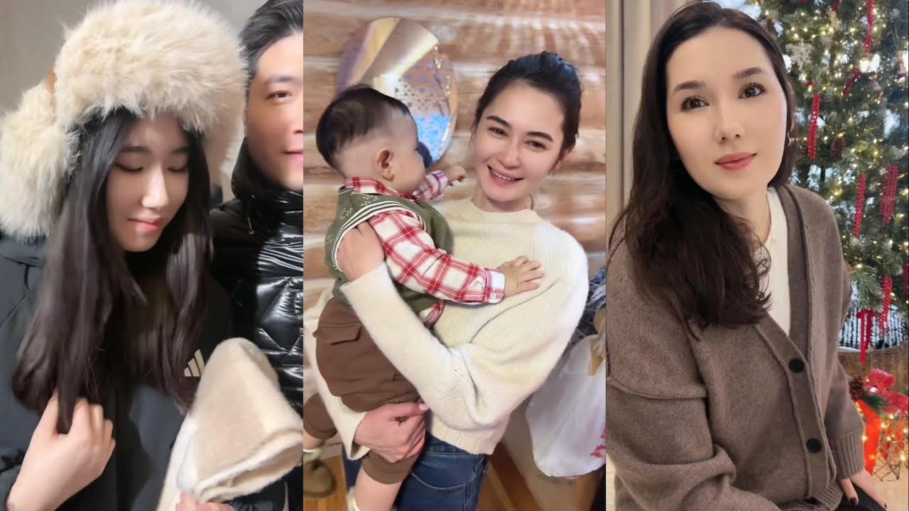 祝大家新年快乐！今天去小姨子家做客