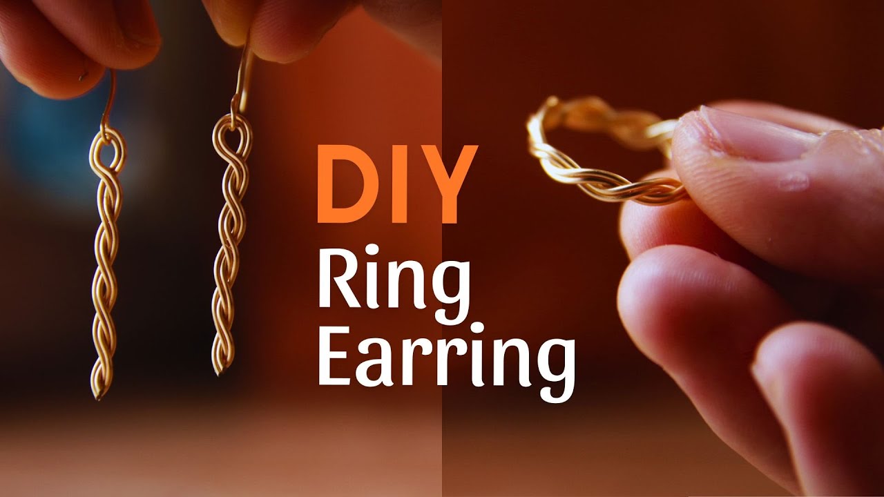 Easy DIY Wire Wrapping Tutorial | Handmade Ring & Earrings Design