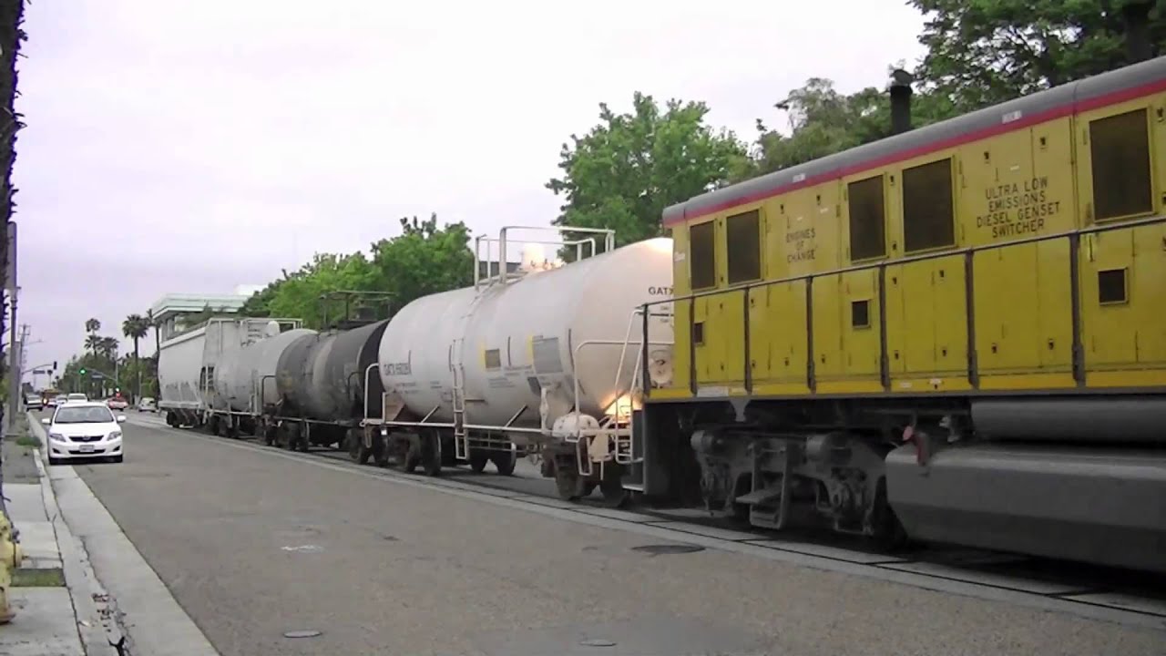 Union Pacific Anaheim Locals, Street Running and More! 