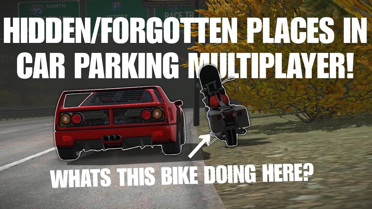 13 Hidden/Forgotten Places in Car Parking Multiplayer!