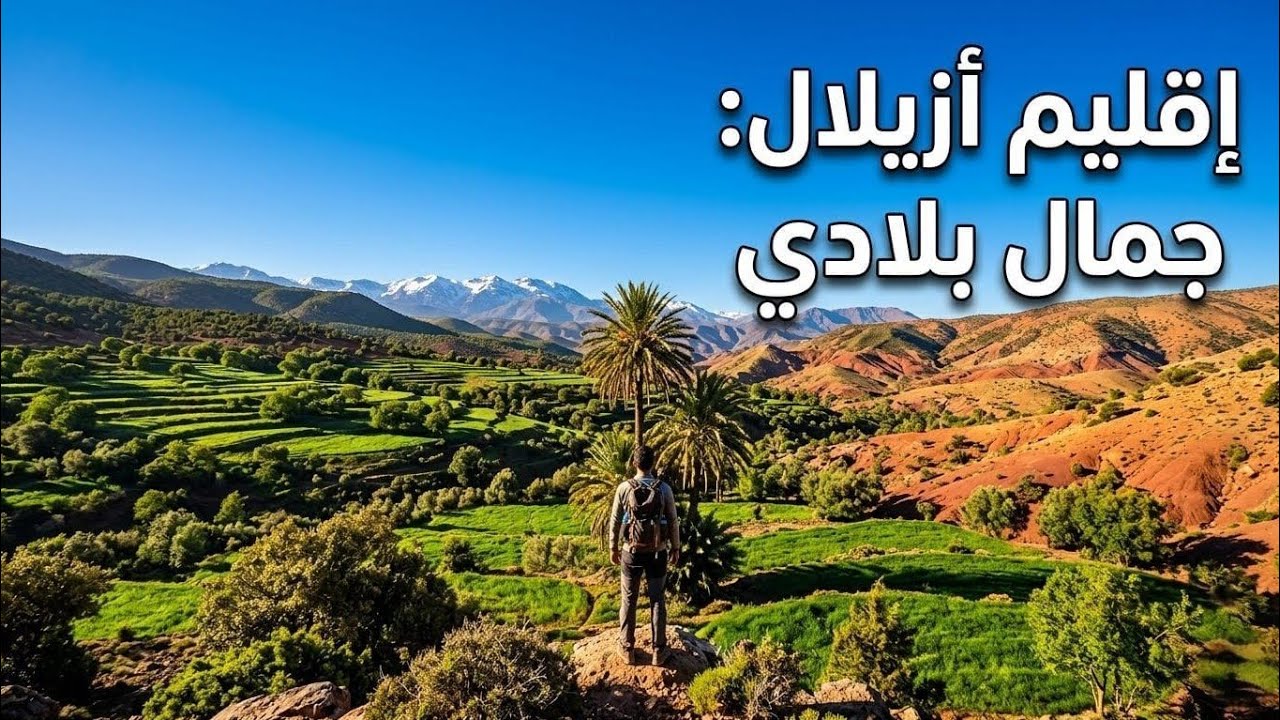 يوم جميل ومشمس فبلادي بعد تساقطات الأمطار والثلوج جو رائع ومنظر ممتع👌🏻