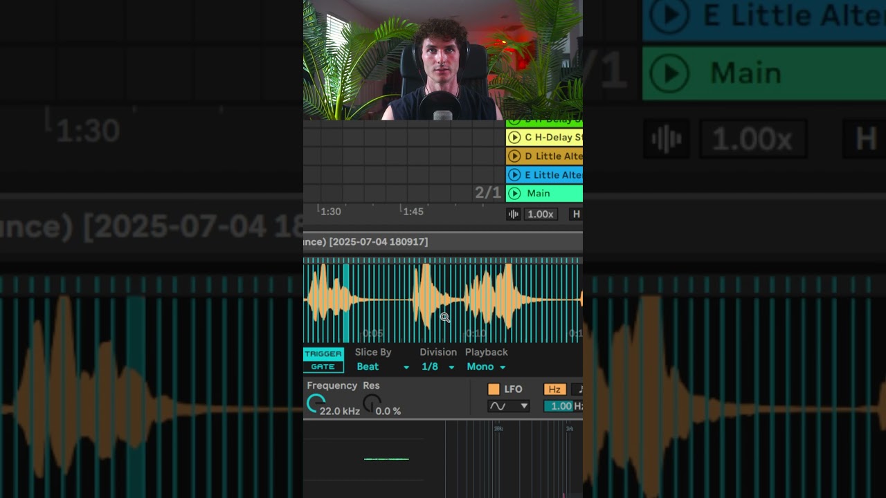 Vocal Chops using Simpler in Ableton #ableton #electronicmusic #musicproducer #vocals