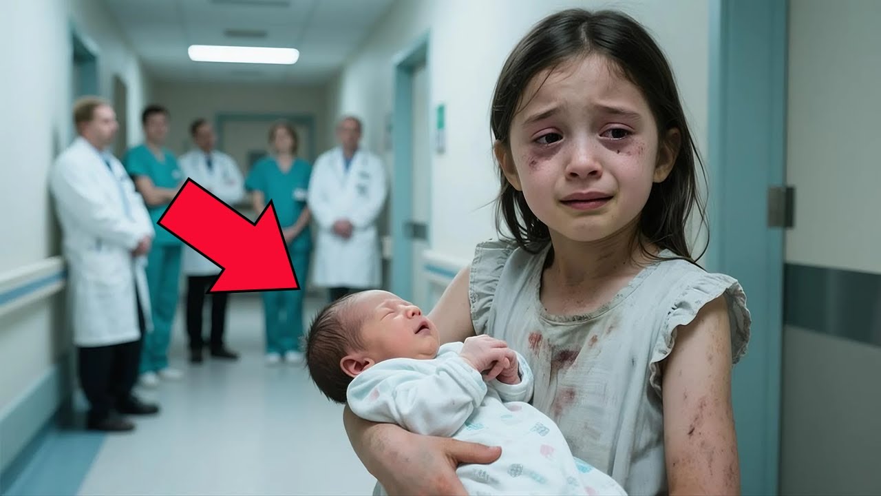 MENINA DE 6 ANOS CHEGA AO HOSPITAL COM UM BEBÊ… E O QUE ACONTECE DEPOIS EMOCIONA A TODOS!