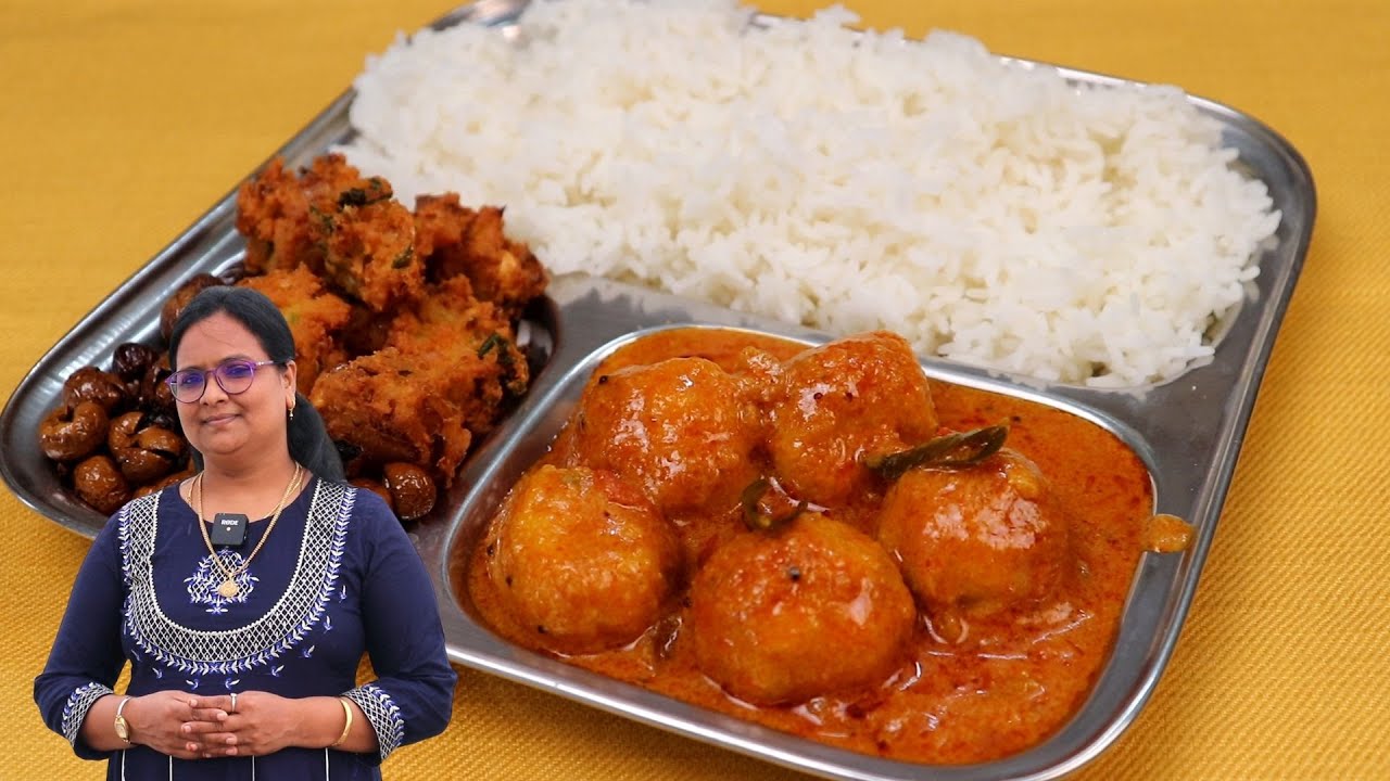 லஞ்ச்க்கு பருப்பு உருண்டை குழம்பு இப்படி செய்ங்க சைடுடிஷ் வேணாம் | Paruppu Urundai Kulambu In Tamil