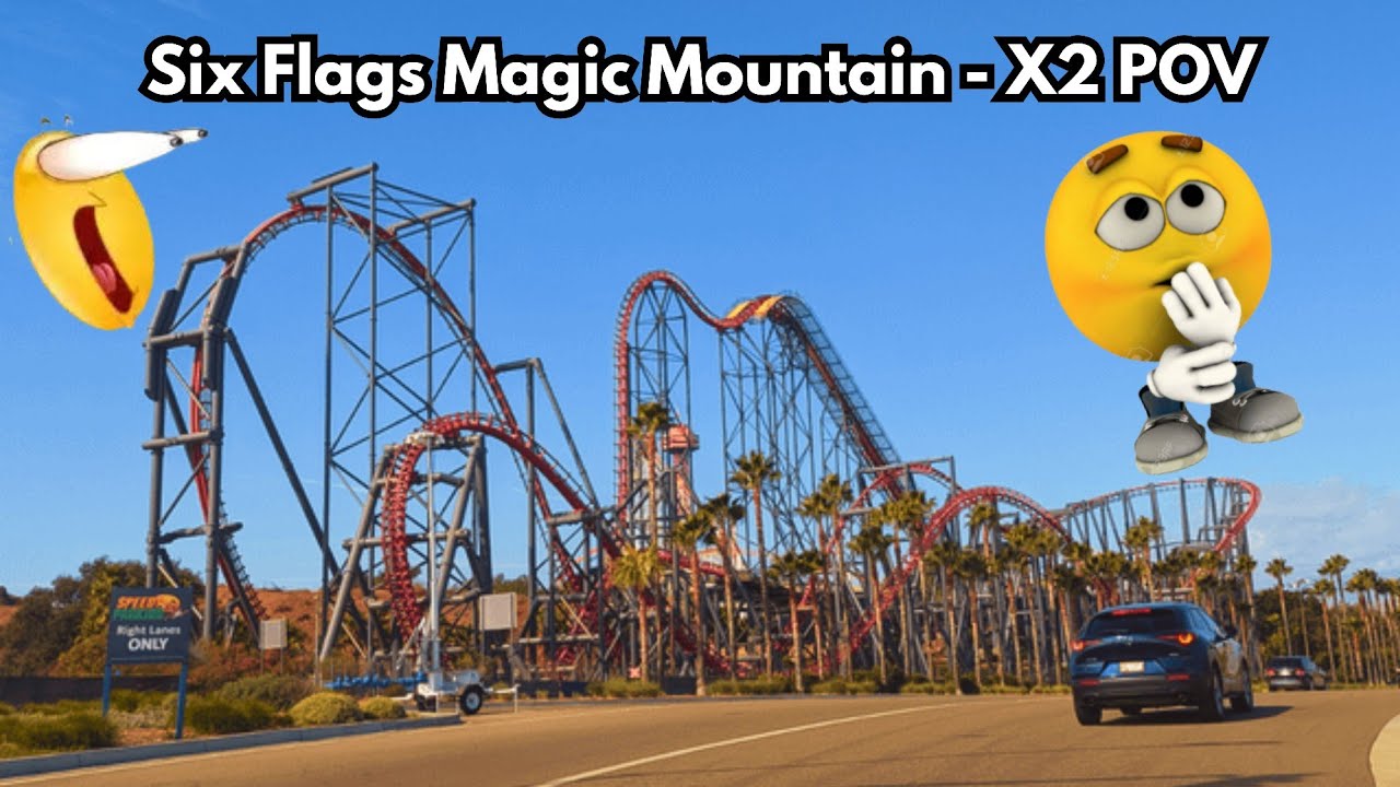 X2 POV - Six Flags Magic Mountain