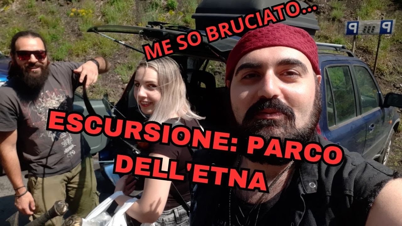 VLOG - ESCURSIONE AL PARCO DELL' ETNA **CHE CALDO**