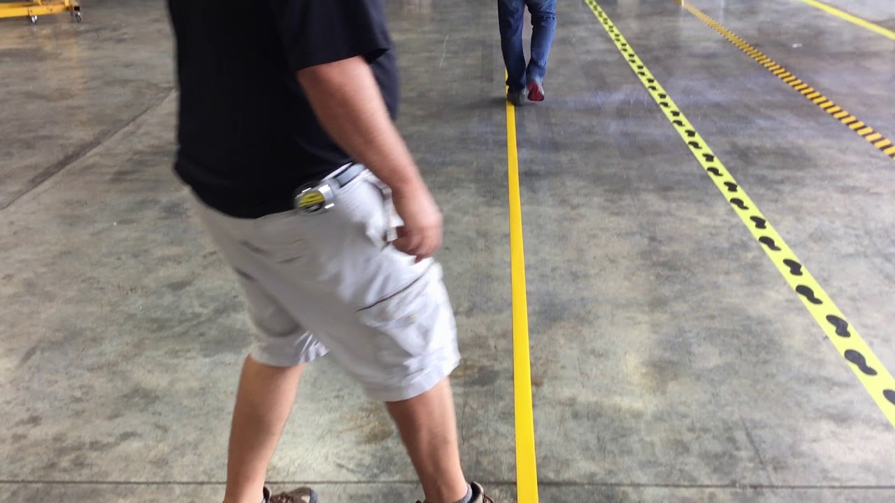 How Easy Is It To Re-Position Mighty Line Floor Tape?