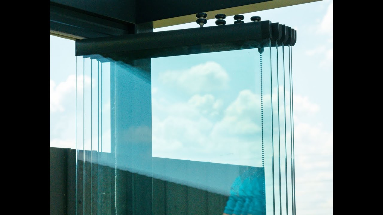 Sistem glisant &icirc;nchidere balcon / terasă din sticla - GlassPro