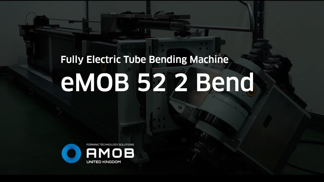 Fully Electric Tube Bending Machine - eMOB 52 2 Bend | AMOB