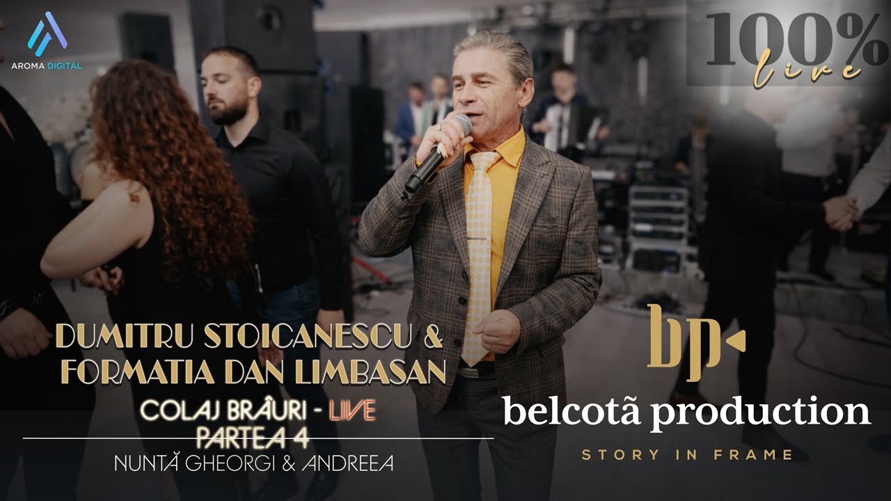 Dumitru Stoicanescu & Formatia Dan Limbasan - Colaj Brauri | Partea 4 | Nunta Gheorgi & Andreea