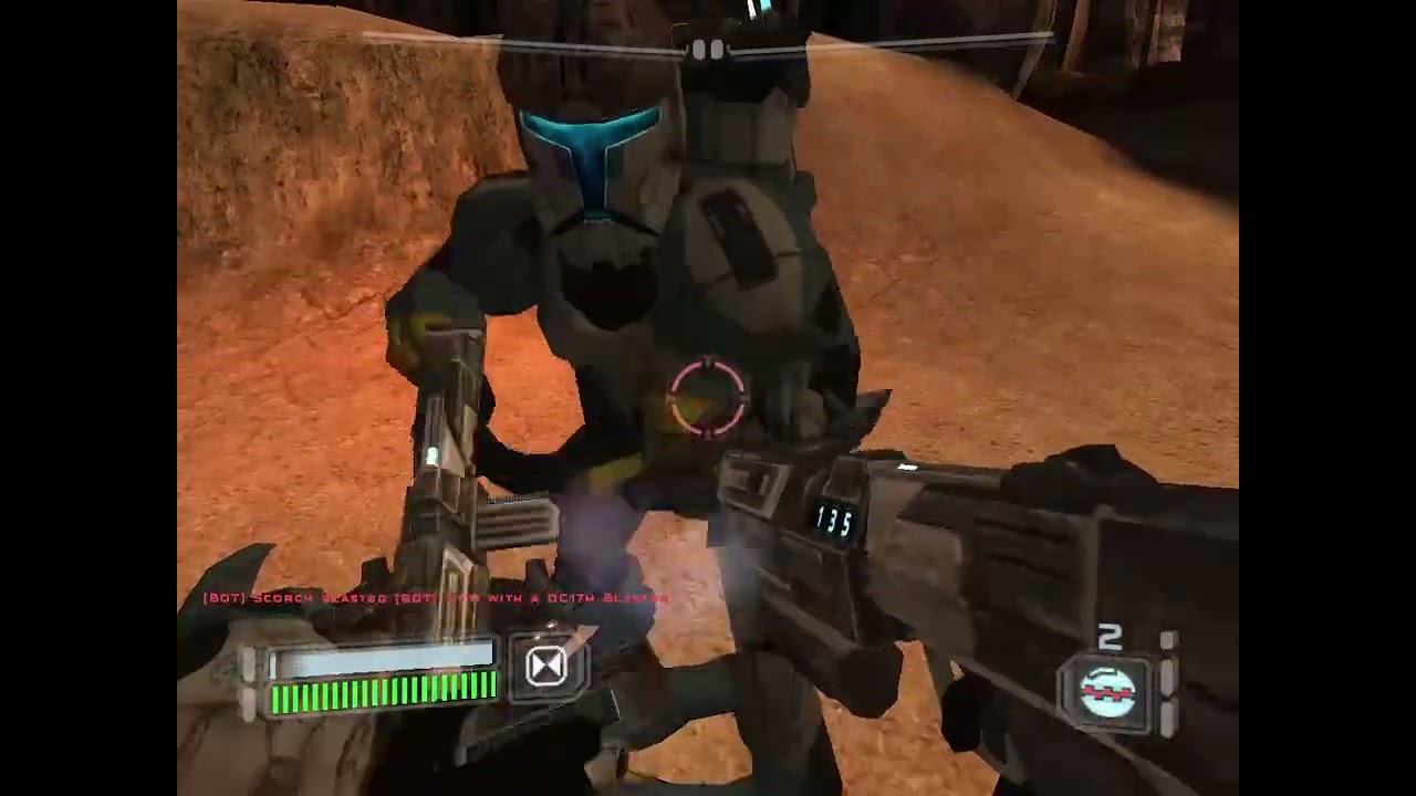 star wars republic commando bot match 7 gunship fail
